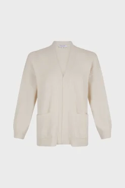 Gilet En Cachemire Uni Ecru - Lois