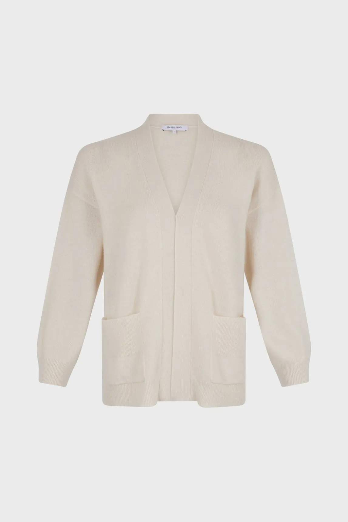 Gilet En Cachemire Uni Ecru - Lois