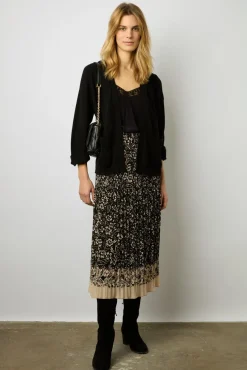 Gilet En Cachemire Uni Noir - Lois