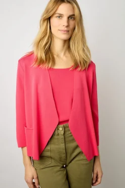 Gilet En Microfibre Rose Vif - Laurana