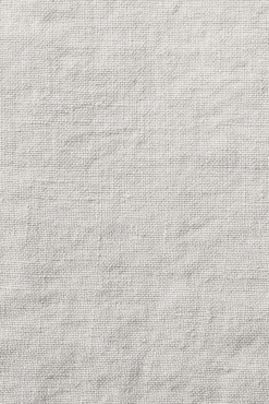 Grand Drap Plat En Lin Lave - Gris Perle