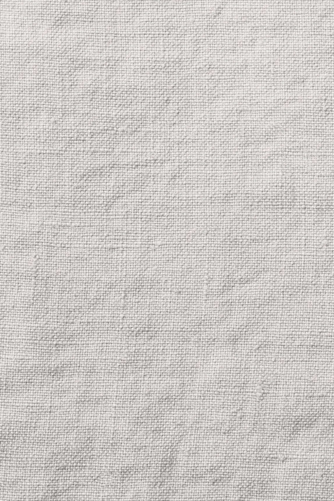 Grand Drap Plat En Lin Lave - Gris Perle