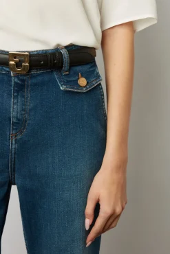 Jean Bootcut En Denim Brut Jeans - Camy