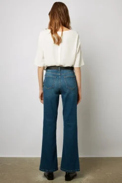 Jean Bootcut En Denim Brut Jeans - Camy