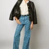 Jean Flare A Motif Cachemire - Anna