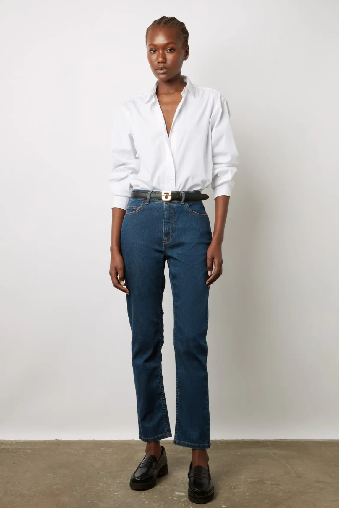 Jean Slim En Denim Brut Jeans - Cheryl