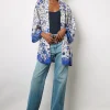 Kimono Imprime Floral Naturel - Betta