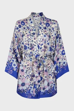 Kimono Imprime Floral Naturel - Betta