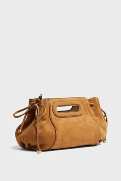 Mini Sac En Cuir Velours Femme Ble Mini Dany
