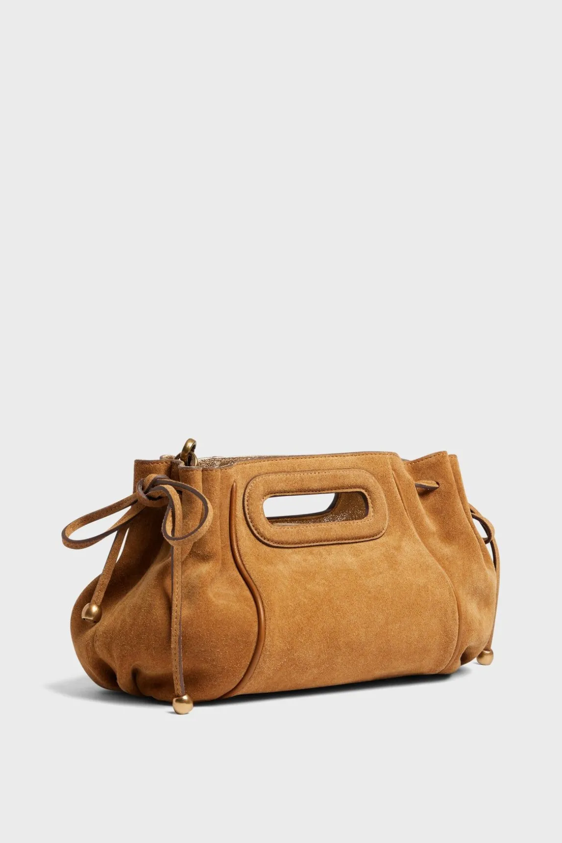 Mini Sac En Cuir Velours Femme Ble Mini Dany