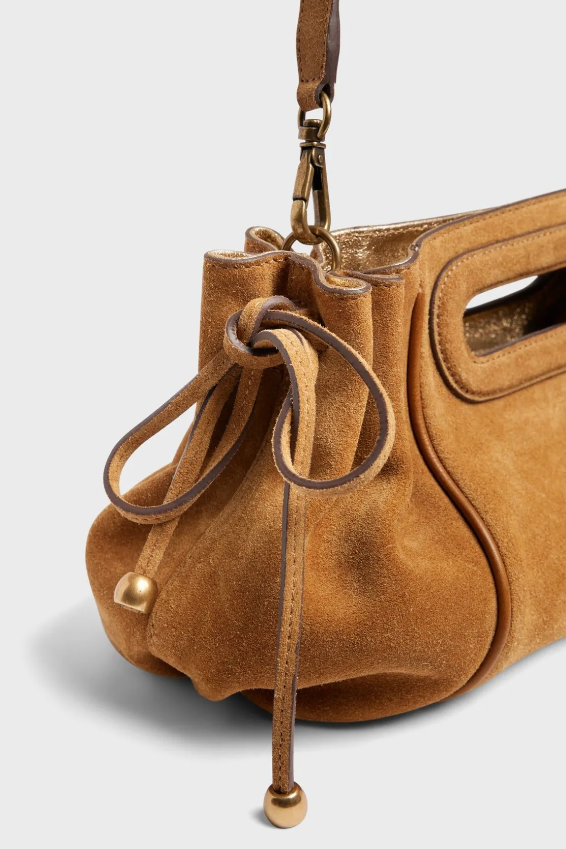Mini Sac En Cuir Velours Femme Ble Mini Dany