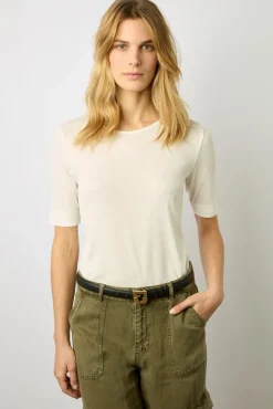 Pantalon Cargo En Lin Vert Kaki - Celya