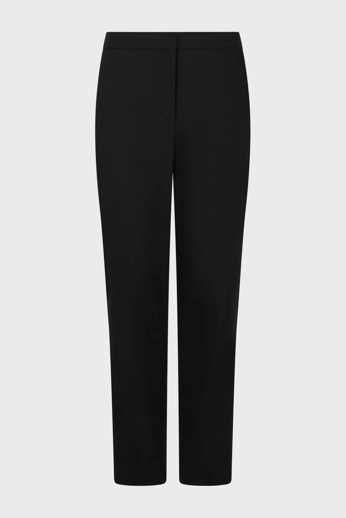 Pantalon Droit 7/8 Uni Noir - Causette