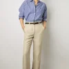 Pantalon Droit Fluide Sable - Cristell