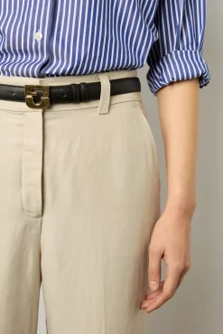 Pantalon Droit Fluide Sable - Cristell