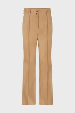 Pantalon En Chevre Velours Sable - Josepha