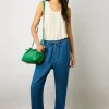 Pantalon Fluide En Denim Jeans - Cylinia