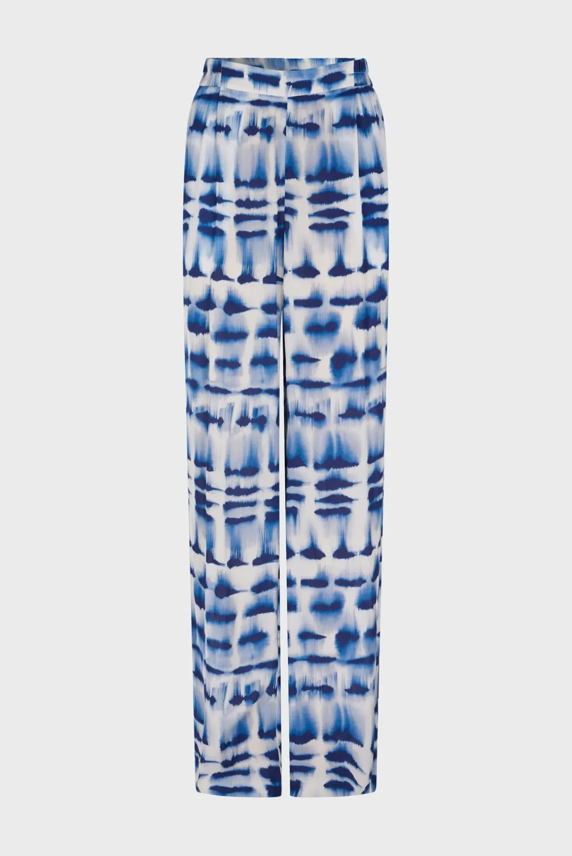 Pantalon Fluide Tie And Dye Encre - Daiana