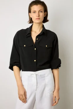 Pantalon Large En Lin Blanc - Capucine