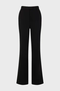 Pantalon Noir Fluide Noir - Cassiopee