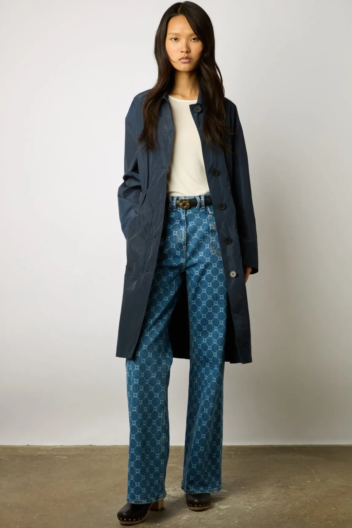 Parka Longue Marine - Sylvie
