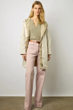 Parka Reversible A Capuche Naturel - Sam