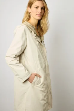 Parka Reversible A Capuche Naturel - Sam