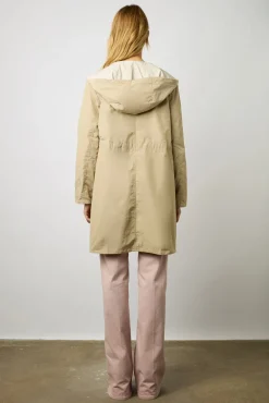 Parka Reversible A Capuche Naturel - Sam