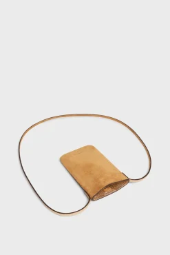 Porte Telephone Cuir Femme Ble Ladyphone