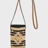 Porte Telephone En Raphia - Rosie