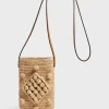Porte Telephone En Raphia Ficelle - Rosie