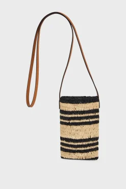 Porte Telephone En Raphia - Rosie