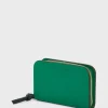 Portefeuille En Cuir Vert - Miniwallet