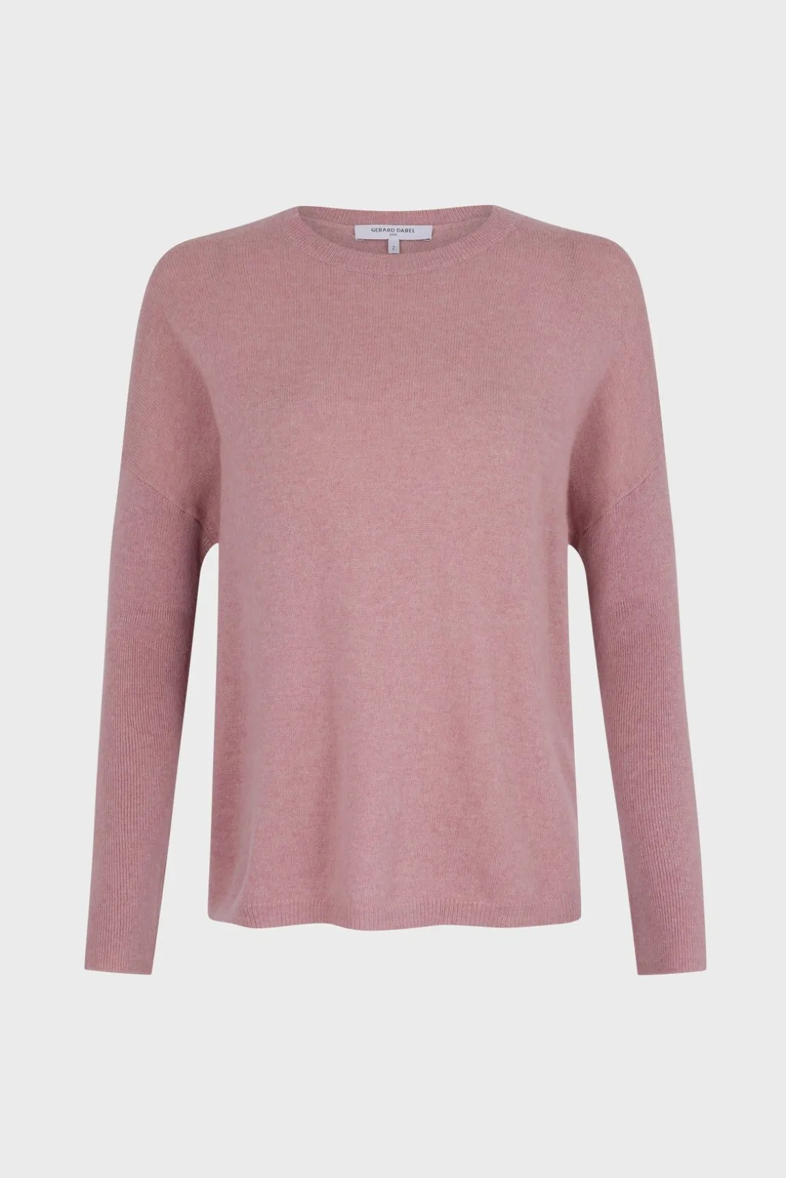 Pull Cachemire A Col Rond Rose - Laurrea