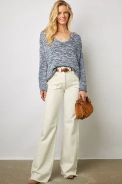 Pull Chine En Coton Multico Lipstick - Lexia