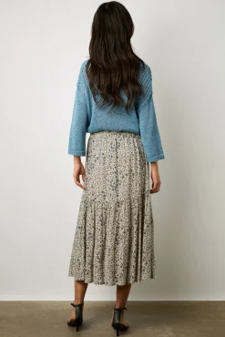 Pull Col Rond Ajoure Jeans - Loreen