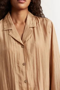 Pyjama En Soie - Beige