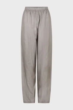Pyjama En Soie - Gris Clair