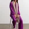 Pyjama En Soie - Violet