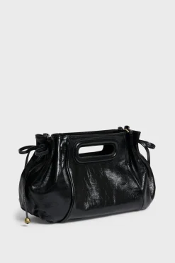 Sac A Main En Cuir Effet Froisse - Mini Dany