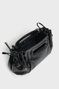 Sac A Main En Cuir Effet Froisse - Mini Dany