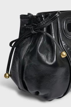 Sac A Main En Cuir Effet Froisse - Mini Dany