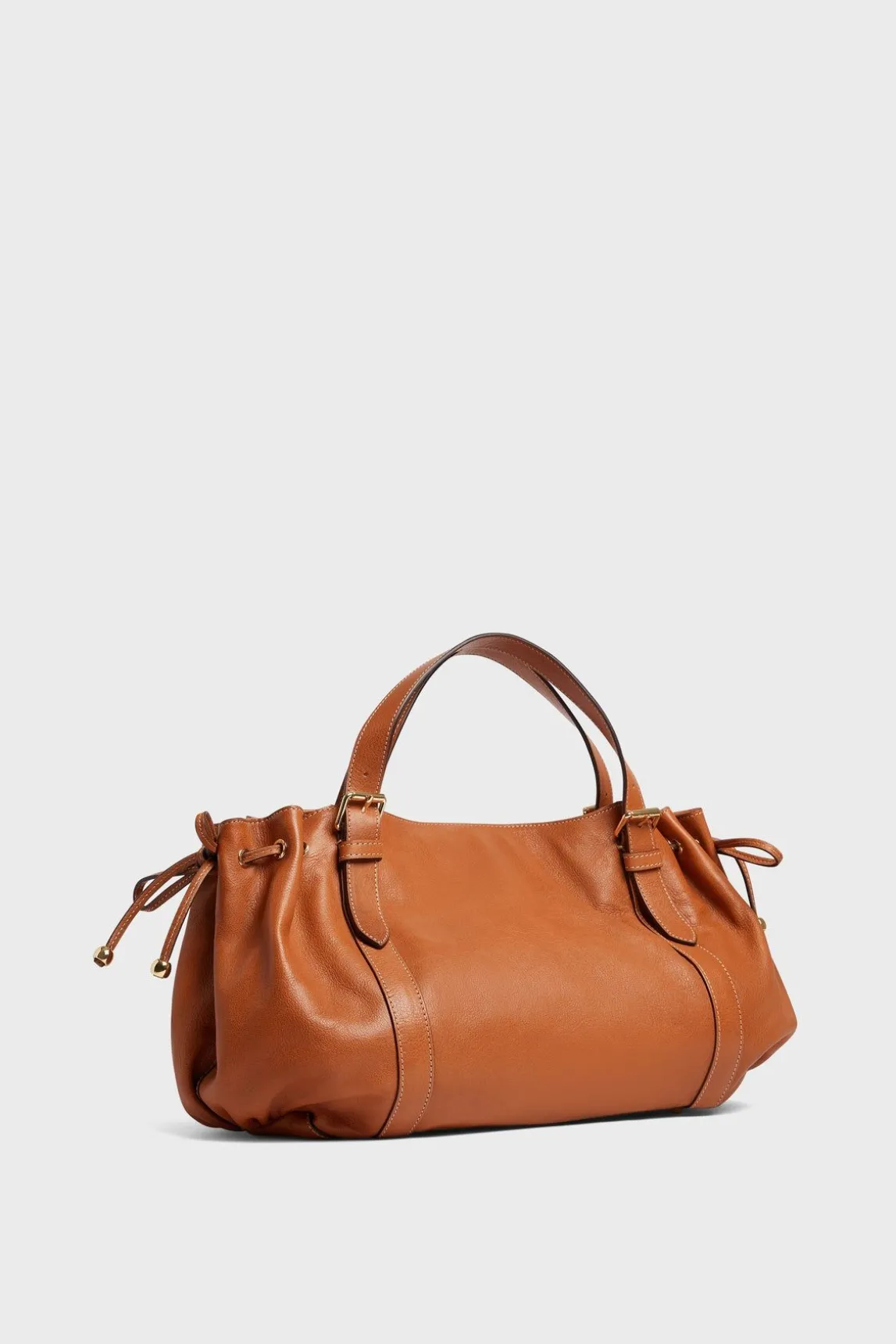 Sac A Main En Cuir Femme Camel Le 24H