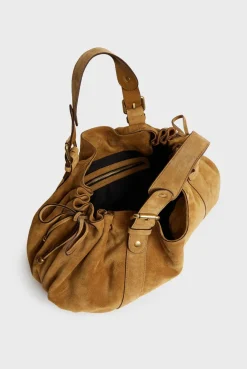 Sac A Main En Cuir Velours - 24H