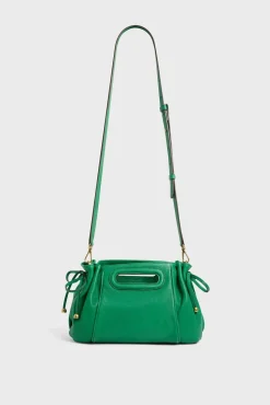 Sac A Main En Cuir Vert - Mini Dany