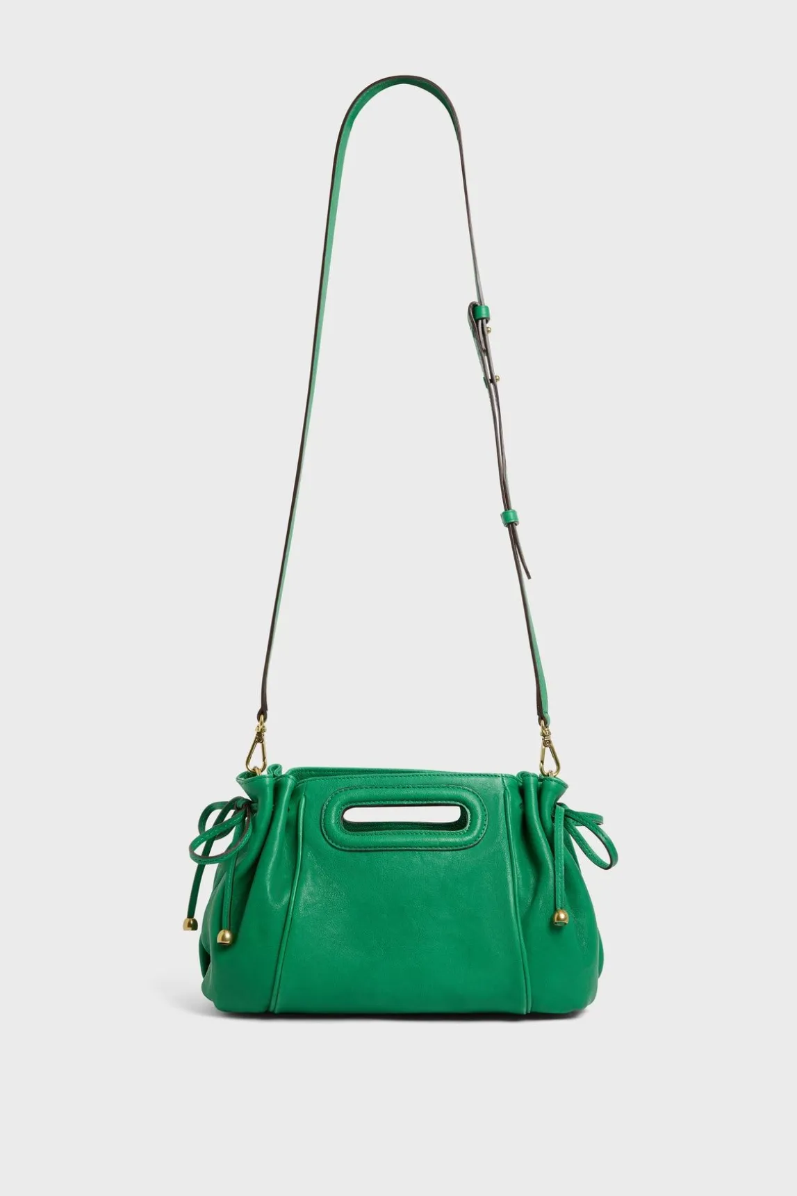 Sac A Main En Cuir Vert - Mini Dany