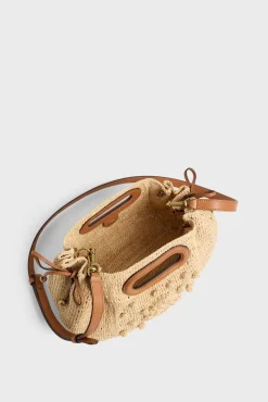 Sac A Main En Raphia Ficelle - Mini Dany