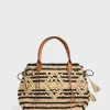 Sac A Main En Raphia Raye- 24Gd Raphia