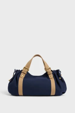 Sac A Main En Toile Marine - 24H