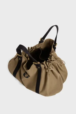 Sac De Voyage En Toile Kaki - 72H